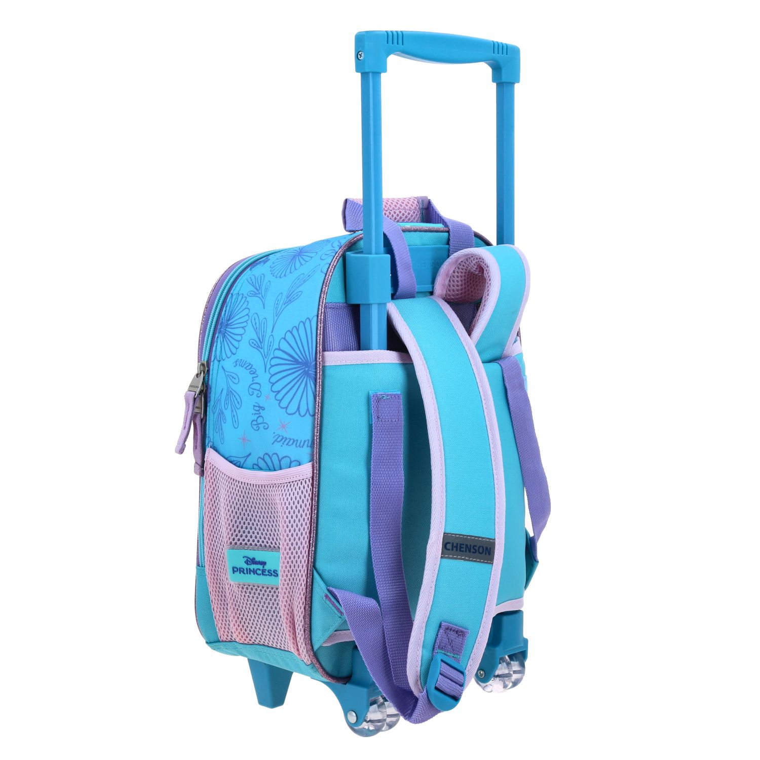 Mochila con Ruedas Princesas by Chenson Azul Escolar 3