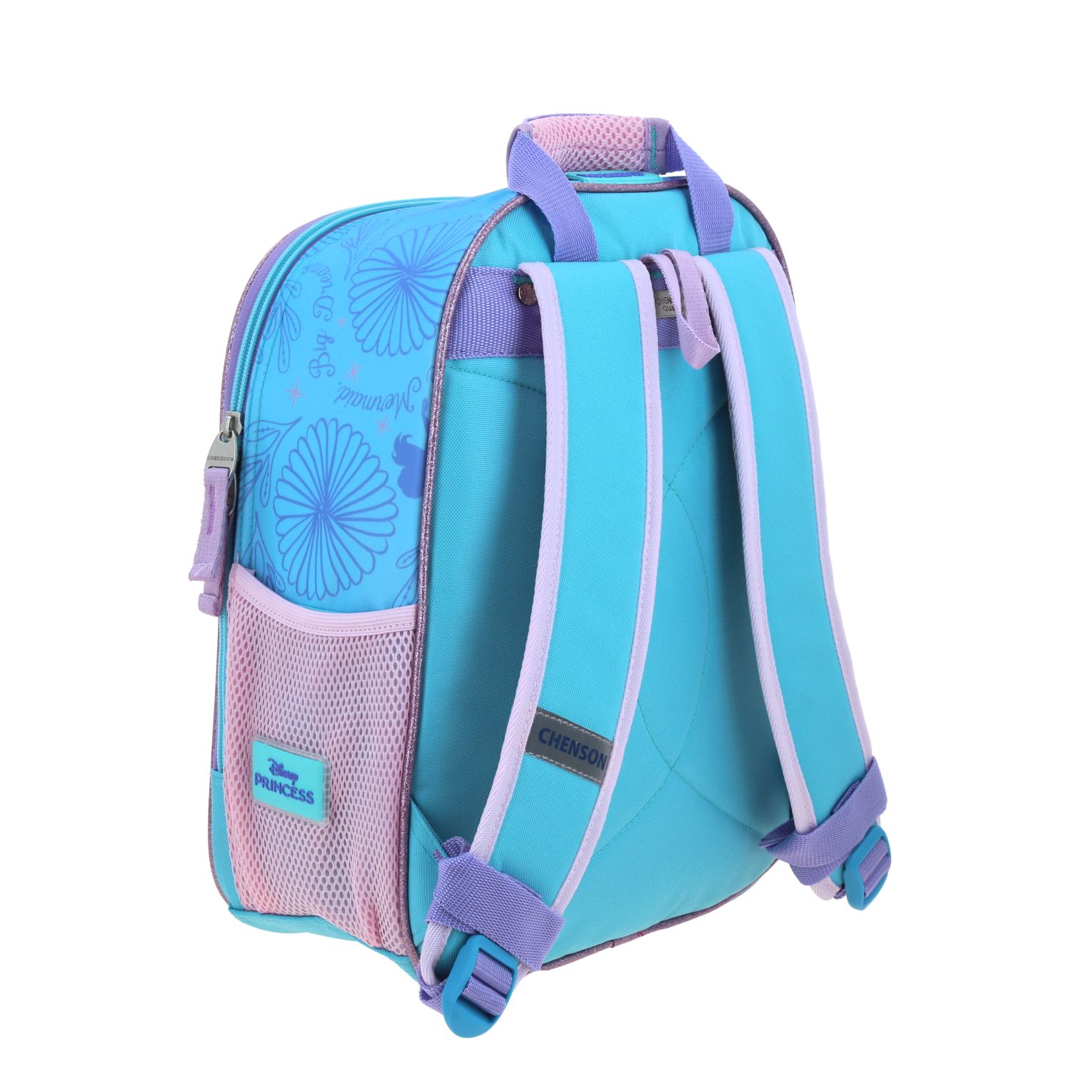 Mochila Kinder Princesas Azul Chenson - Duradera y Cómoda 3