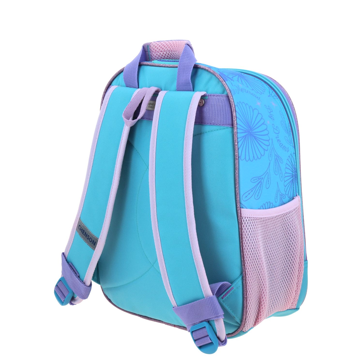 Mochila Kinder Princesas Azul Chenson - Duradera y Cómoda 5