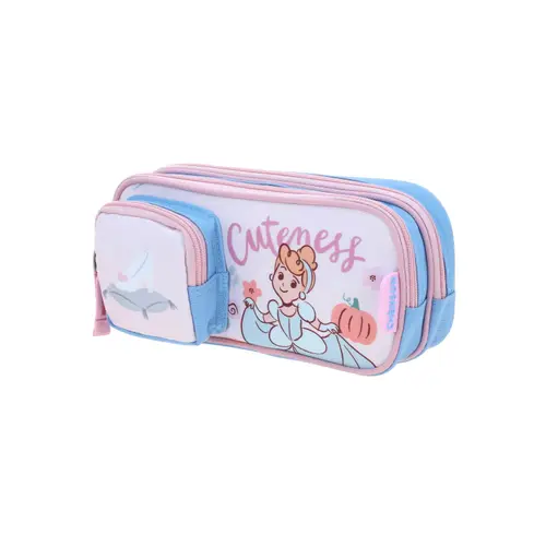 Lapicera Princesas by Chenson Azul Estuche Escolar Infantil - vista 2