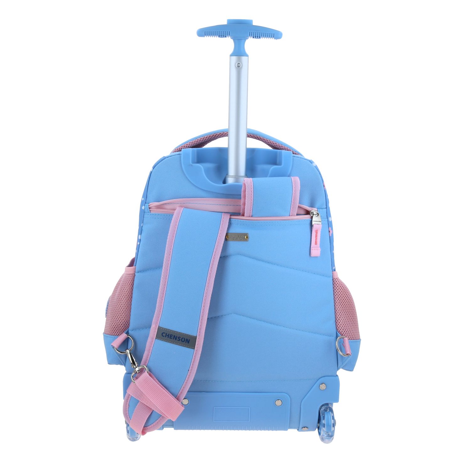 Mochila con Ruedas Princesas by Chenson Azul - Escolar Niña 4