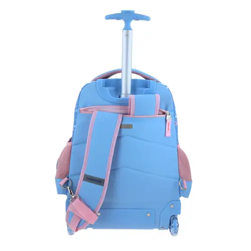 Mochila con Ruedas Princesas by Chenson Azul - Escolar Niña - vista 2