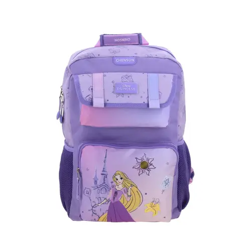 Mochila Escolar Princesas by Chenson Violeta para Niña