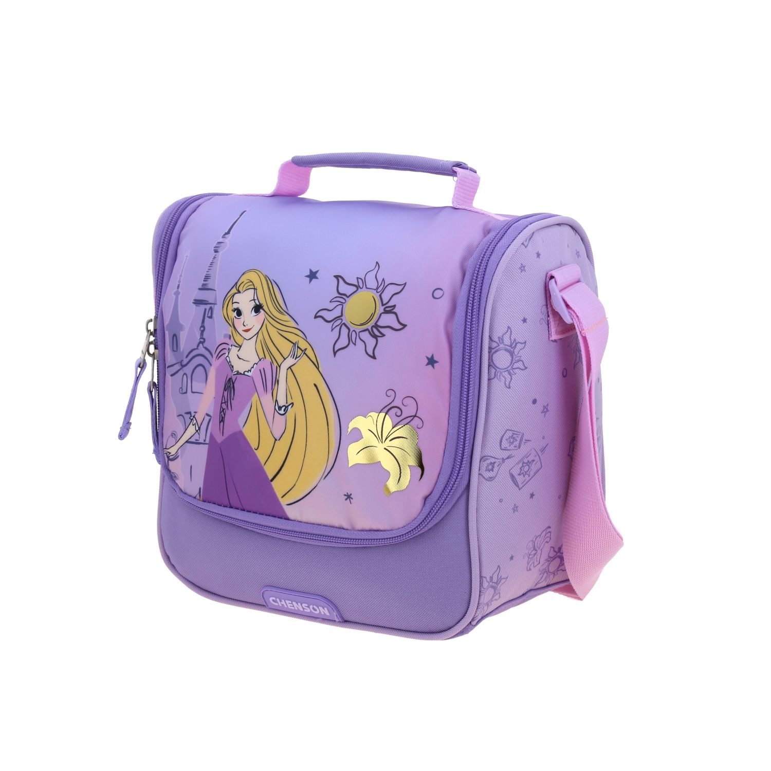 Lonchera Escolar Térmica Princesas Violeta - Chenson 2