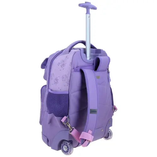Mochila con Ruedas Princesa Rapunzel by Chenson Violeta Escolar 3