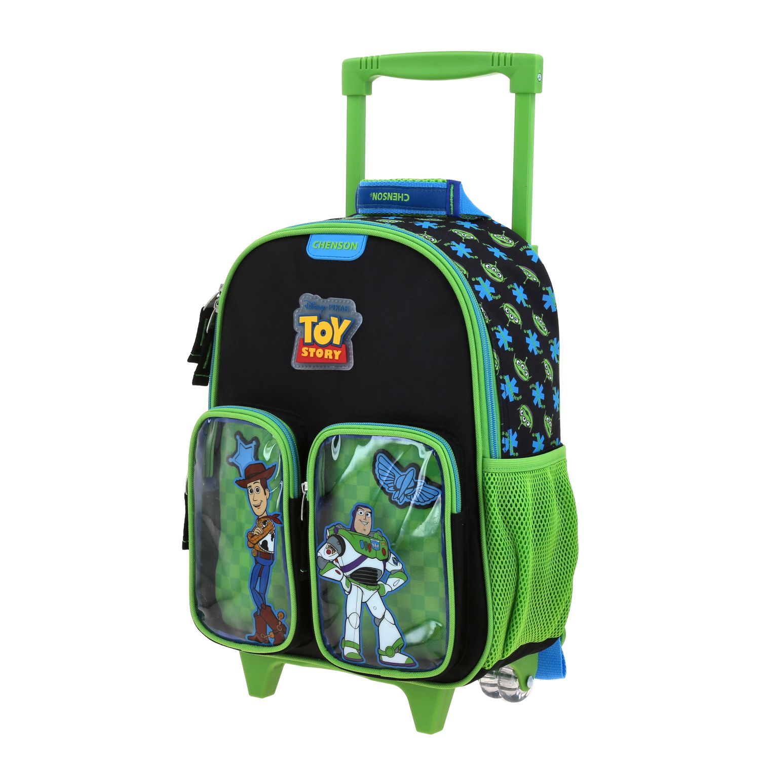 Mochila con Ruedas TS by Chenson Negro - Doble Poste Retráctil 2
