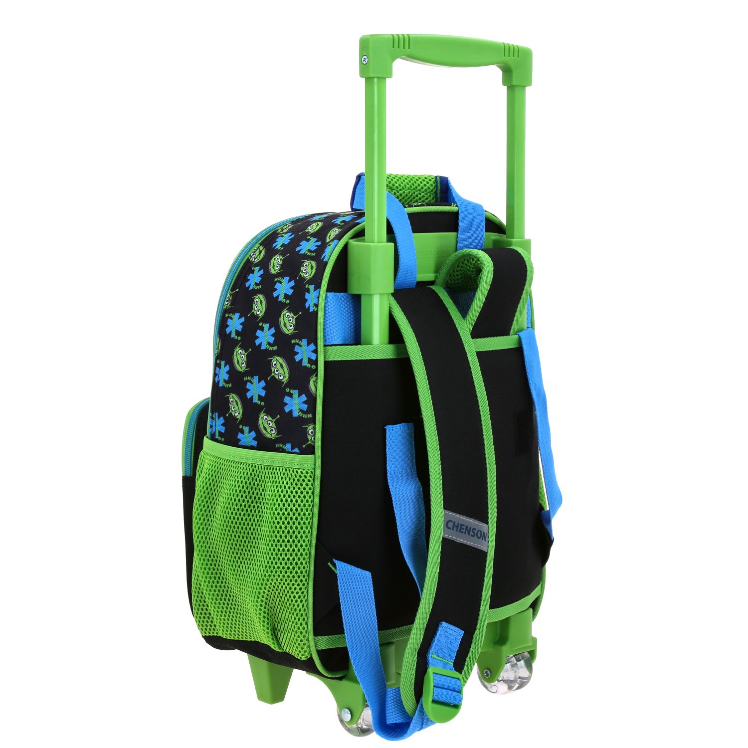 Mochila con Ruedas TS by Chenson Negro - Doble Poste Retráctil 3