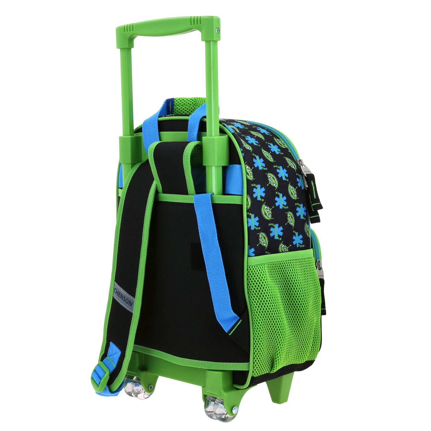 Mochila con Ruedas TS by Chenson Negro - Doble Poste Retráctil 5