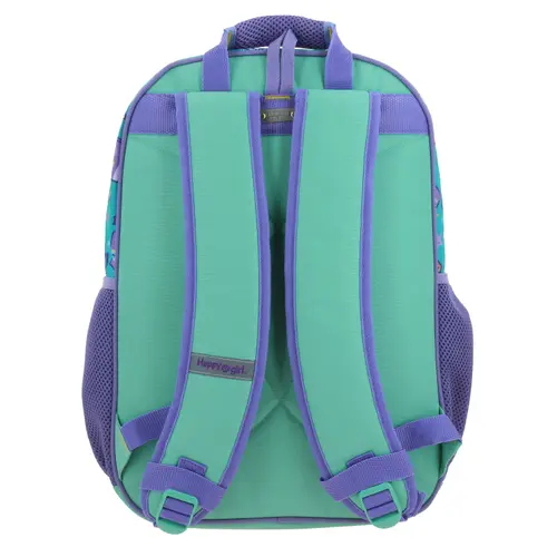 Mochila escolar para niña Vania Bachur Turquesa - Divertida y segura - vista 2