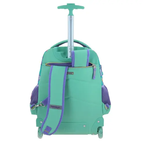 Mochila con Ruedas Turquesa Vania Bachur para Niña - Diversión y Durabilidad - vista 2