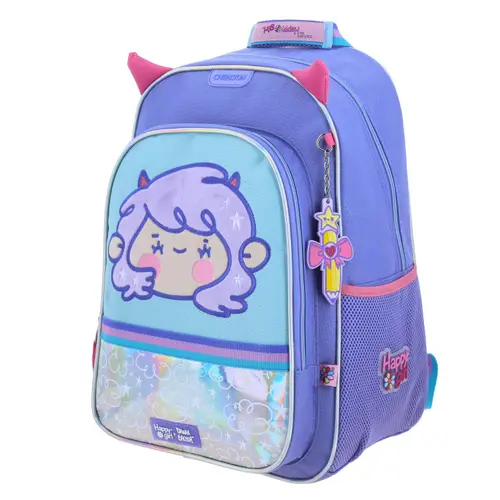 Kit Escolar Vania Bachur by Chenson Mochila + Lonchera Uva Infantil 2