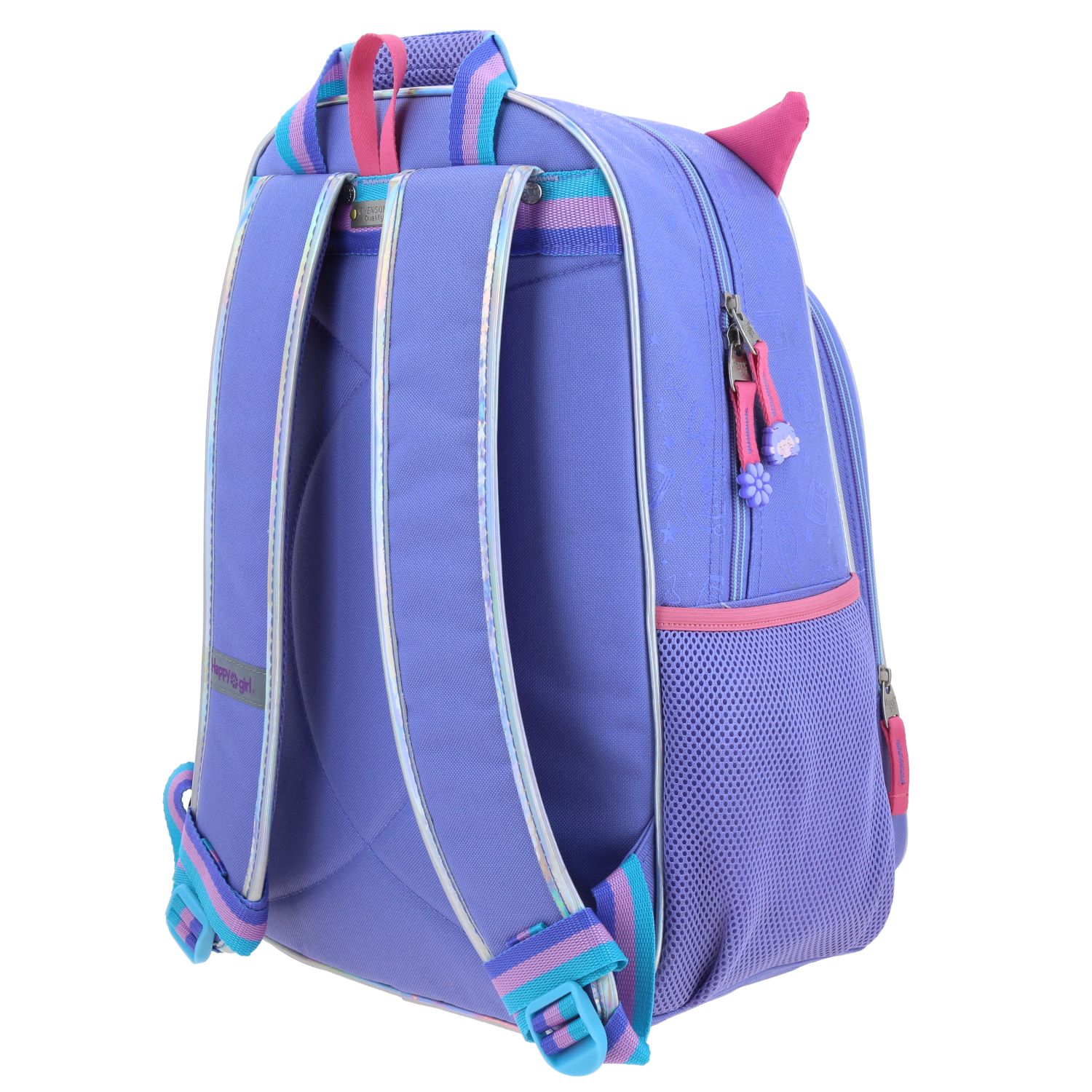 Mochila escolar para niña Vania Bachur Uva con gran durabilidad y seguridad 5