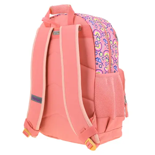 Mochila Escolar Vania Bachur Naranja - Resistente y Colorida 5