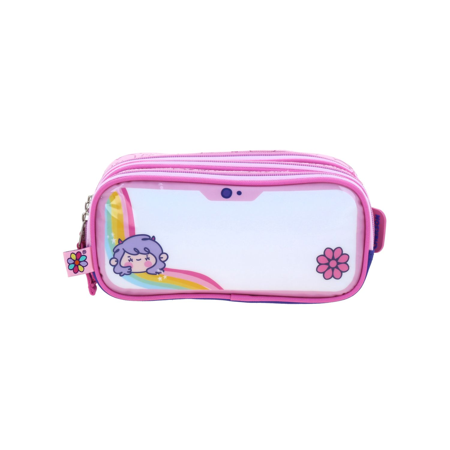 Lapicera Vania Bachur Azul Escolar Infantil | Estuche para Niña