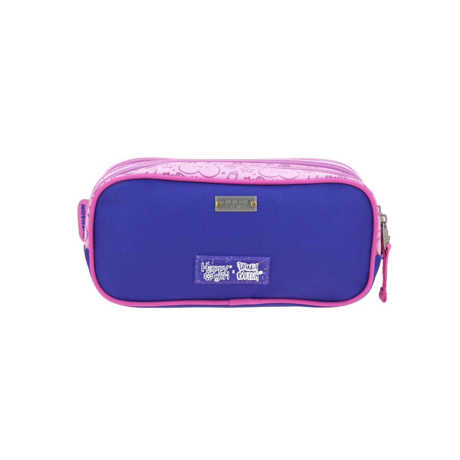 Lapicera Vania Bachur Azul Escolar Infantil | Estuche para Niña 4