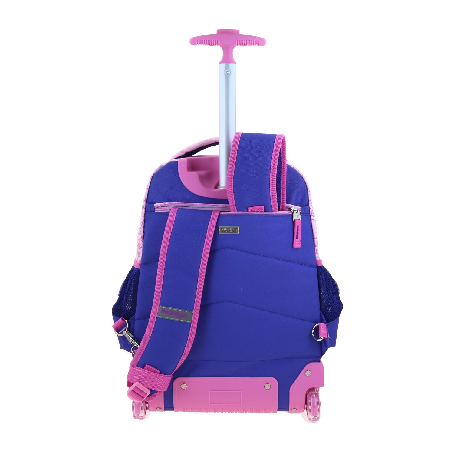 Mochila con Ruedas Vania Bachur Azul - Escolar Infantil 4
