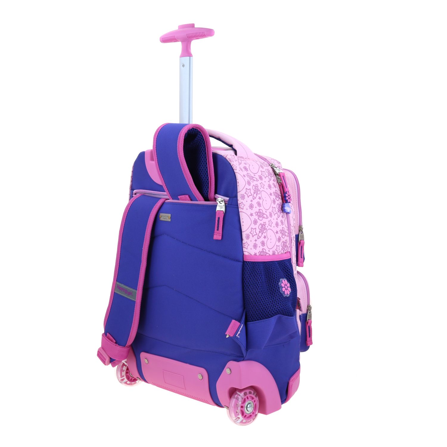 Mochila con Ruedas Vania Bachur Azul - Escolar Infantil 5
