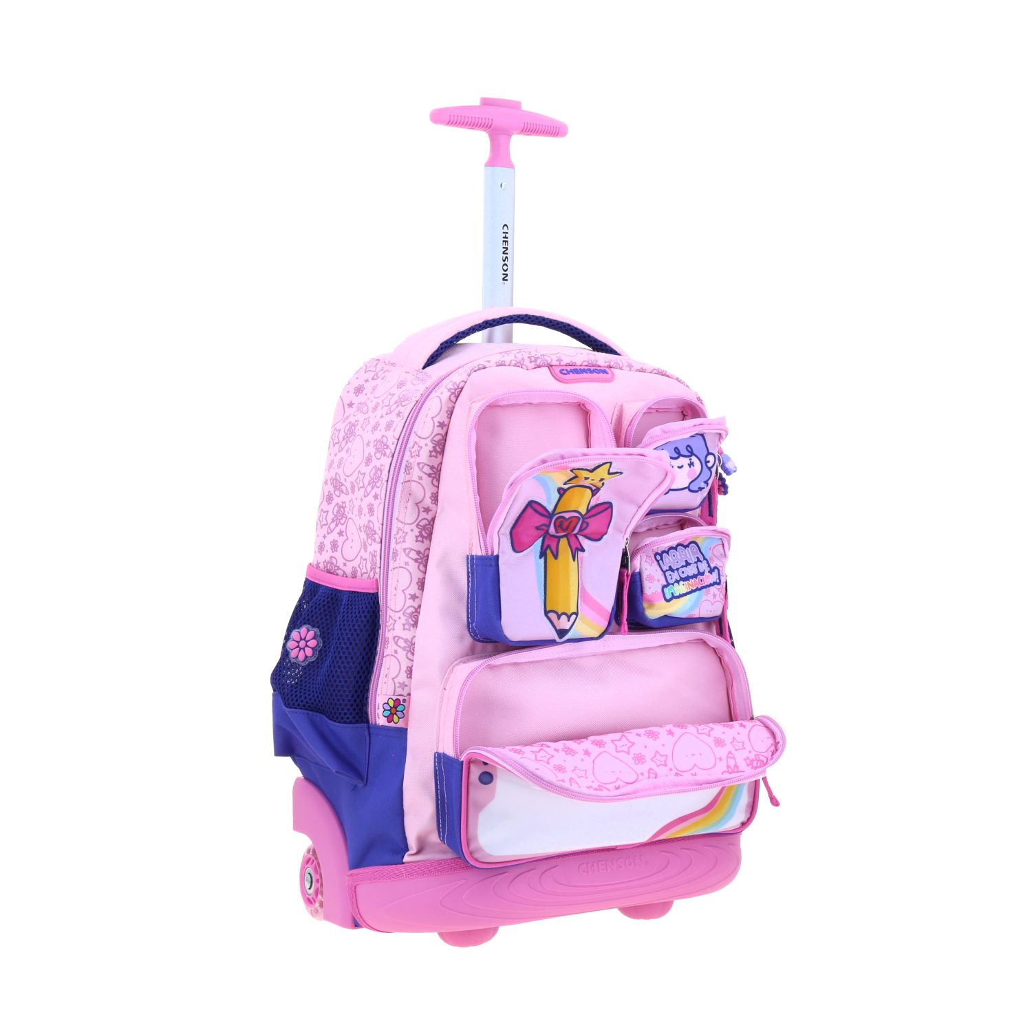 Mochila con Ruedas Vania Bachur Azul - Escolar Infantil - vista 2