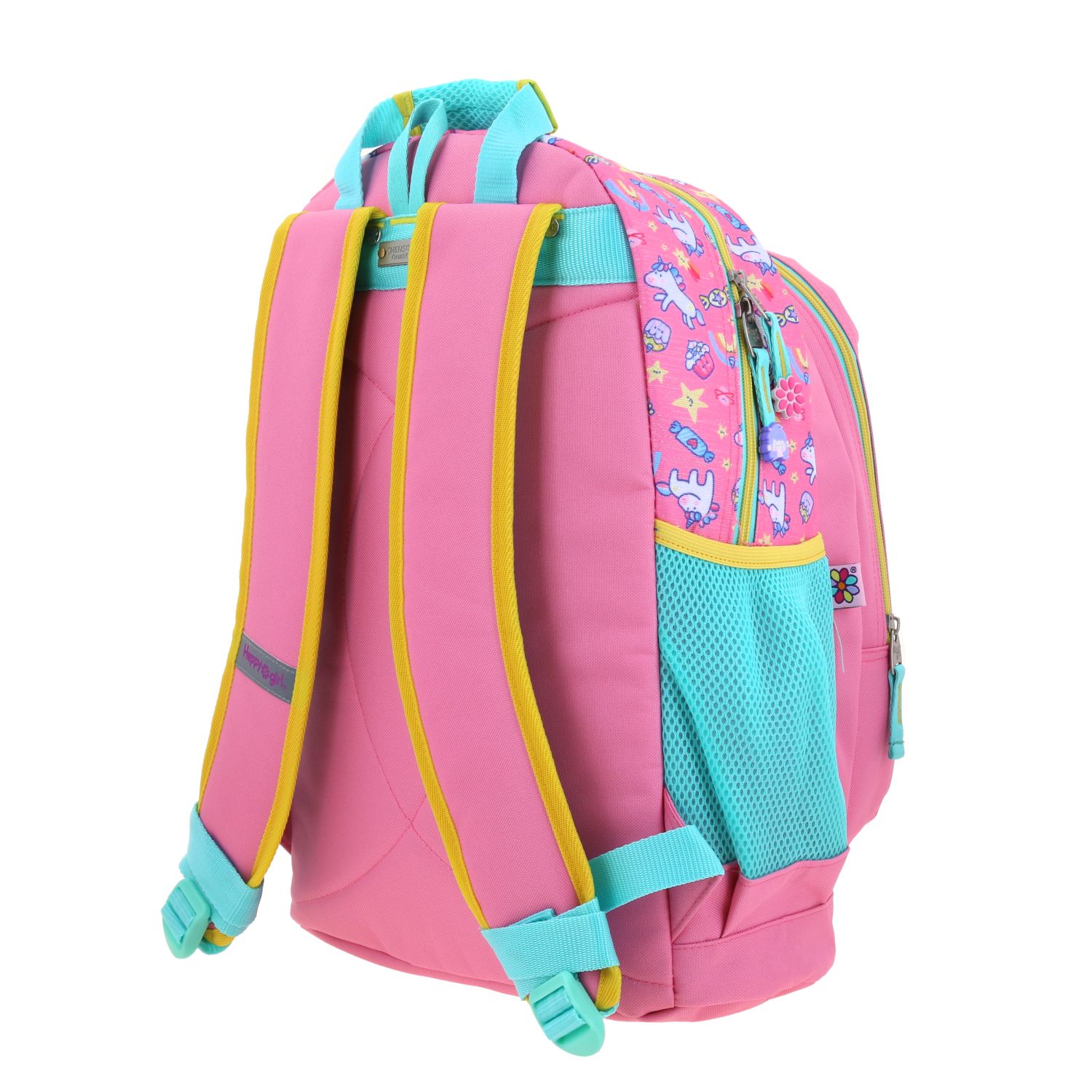 Mochila Escolar Vania Bachur Rosa para Niña | Backpack Infantil 5