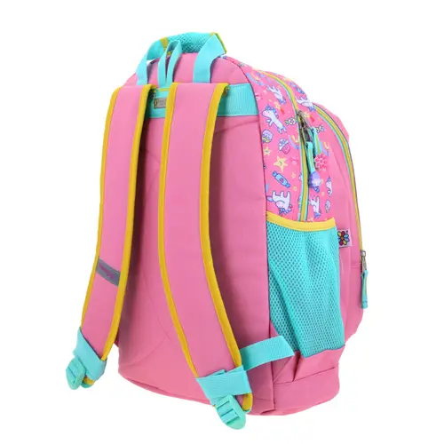 Mochila Escolar Vania Bachur Rosa para Niña | Backpack Infantil 5