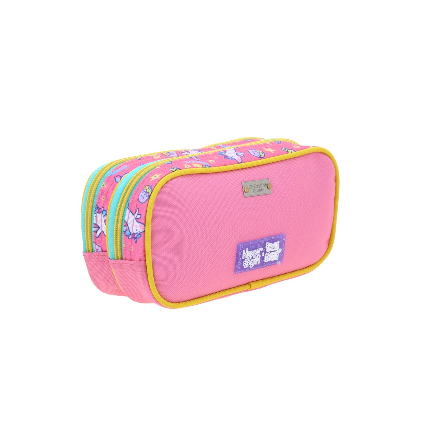 Lapicera Vania Bachur Rosa Escolar Infantil | Estuche Portalápices 3