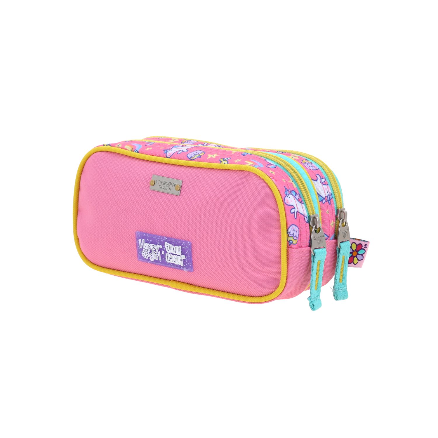 Lapicera Vania Bachur Rosa Escolar Infantil | Estuche Portalápices 5