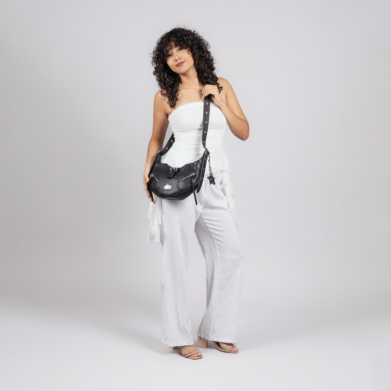Bolsa de Mano Villanas by Chenson Negro - Estilo Juvenil - vista 2