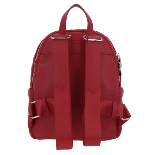 Mochila juvenil roja Villanas by Chenson con doble compartimento - vista 2