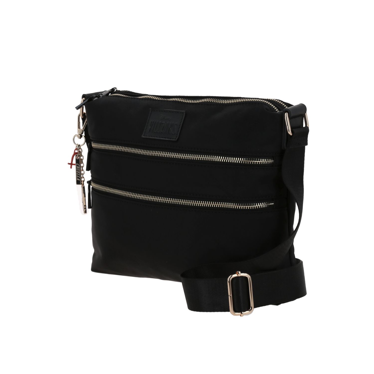 Bolsa de lado Villanas by Chenson negra para jóvenes con estilo 2