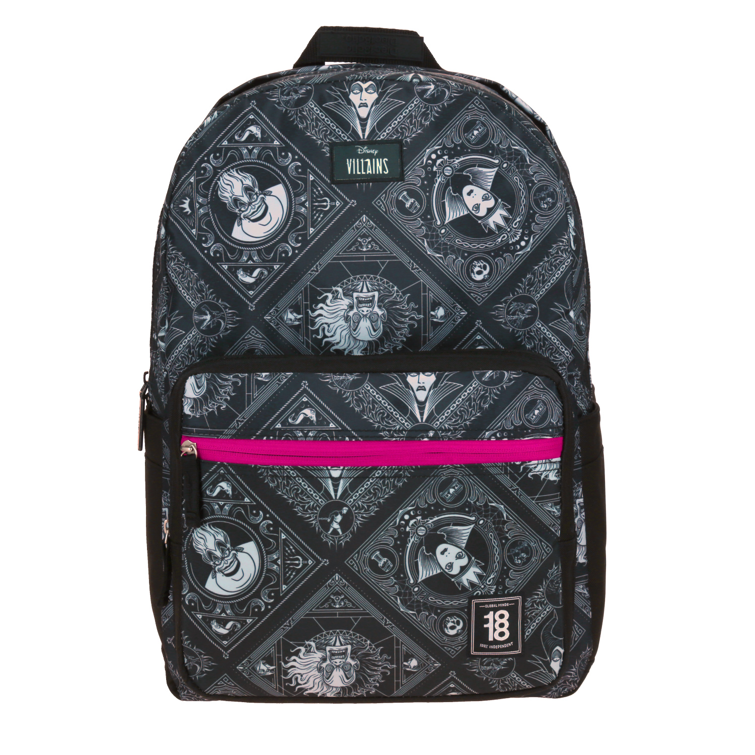 Mochila Villanas by Chenson Negro Porta Laptop 15" Escolar