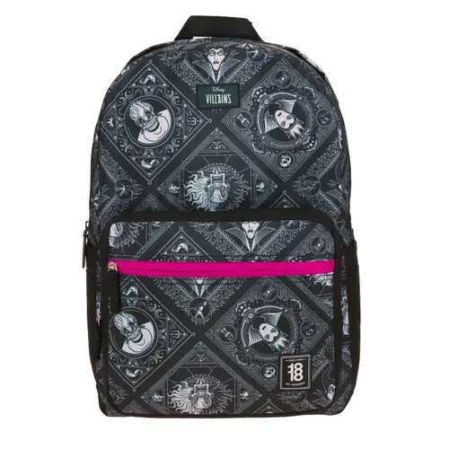 Mochila Villanas by Chenson Negro Porta Laptop 15" Escolar