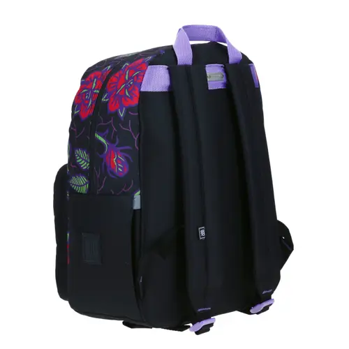 Mochila juvenil Villanas by Chenson negra con amplio compartimento - vista 2