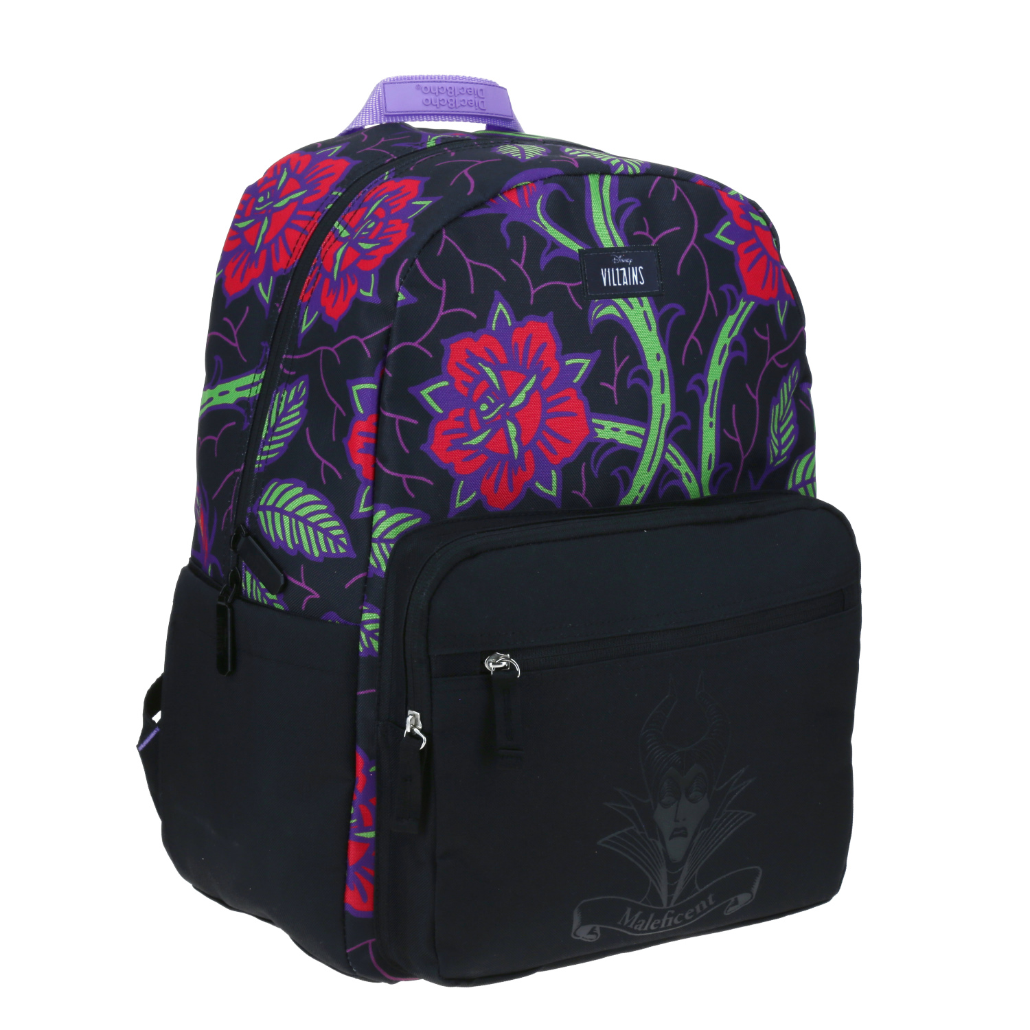Mochila juvenil Villanas by Chenson negra con amplio compartimento - vista 2