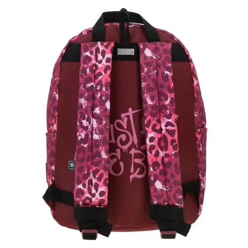 Mochila juvenil magenta Villanas by Chenson con amplio compartimento - vista 2