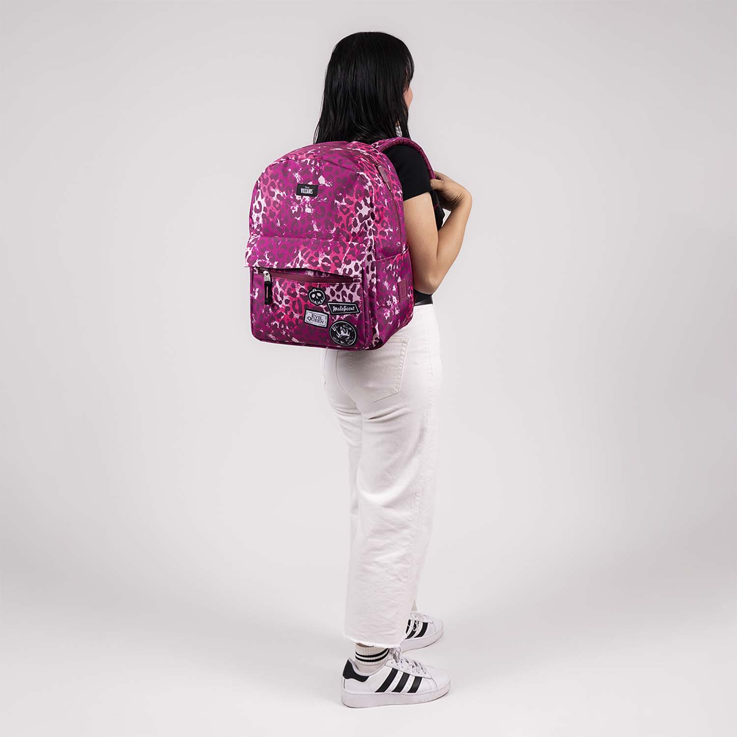 Mochila juvenil magenta Villanas by Chenson con amplio compartimento - vista 2