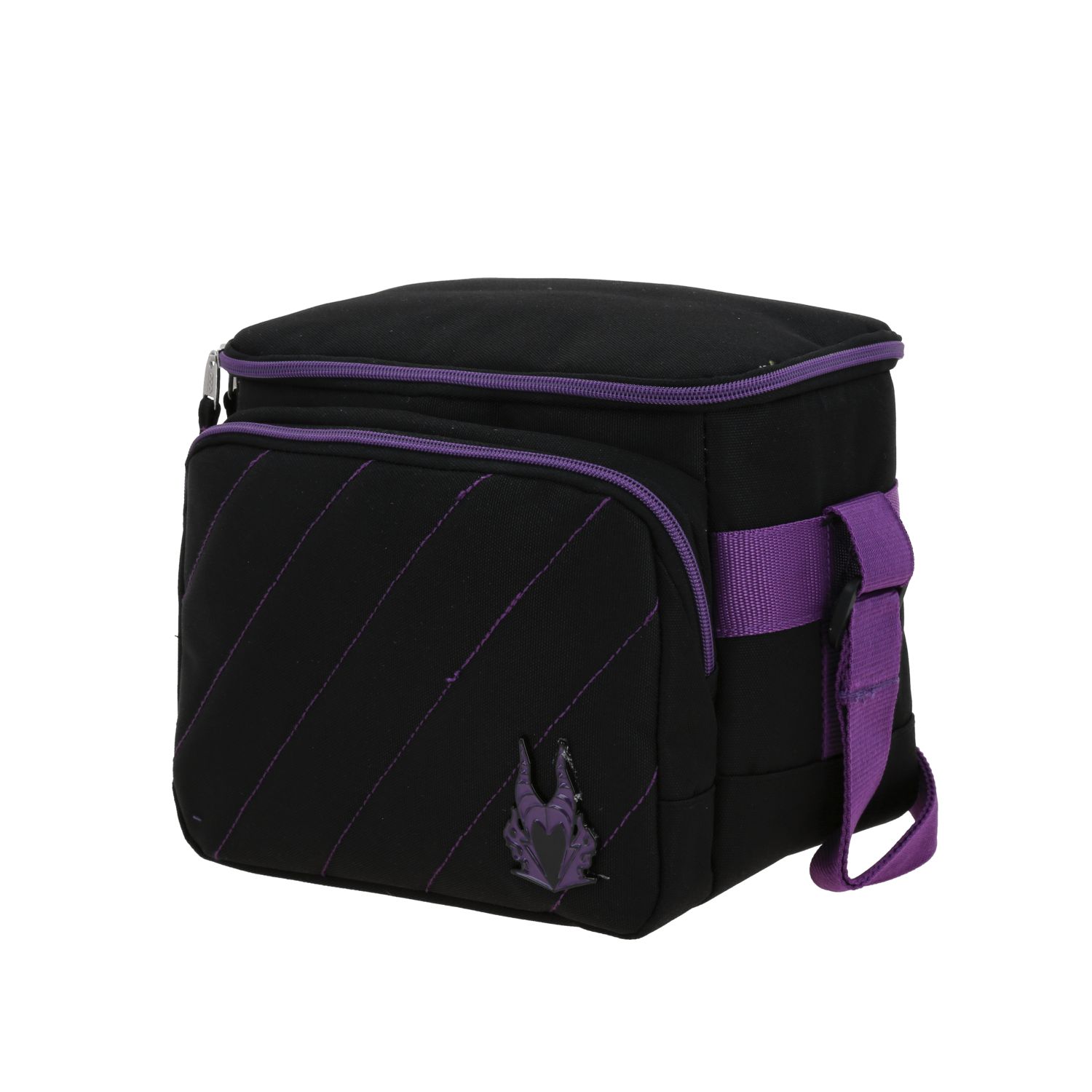 Lonchera escolar térmica Villanas by Chenson negra con amplio compartimento 2