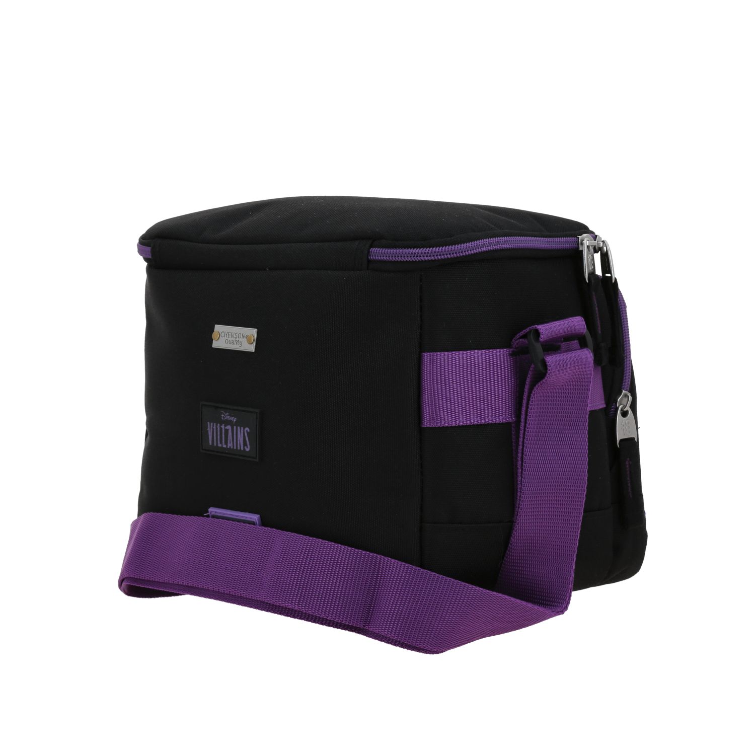 Lonchera escolar térmica Villanas by Chenson negra con amplio compartimento 5