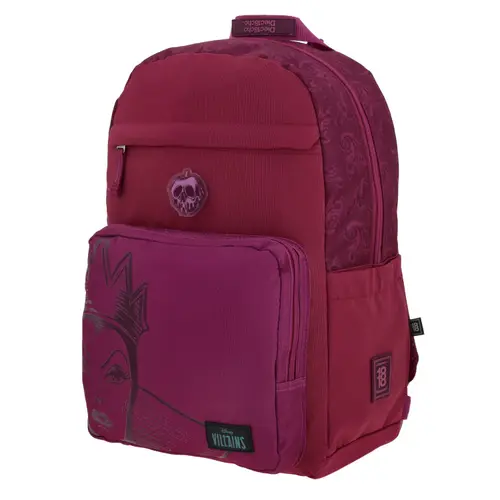Mochila para mujer Villanas by Chenson magenta con triple bolsillo frontal - vista 2