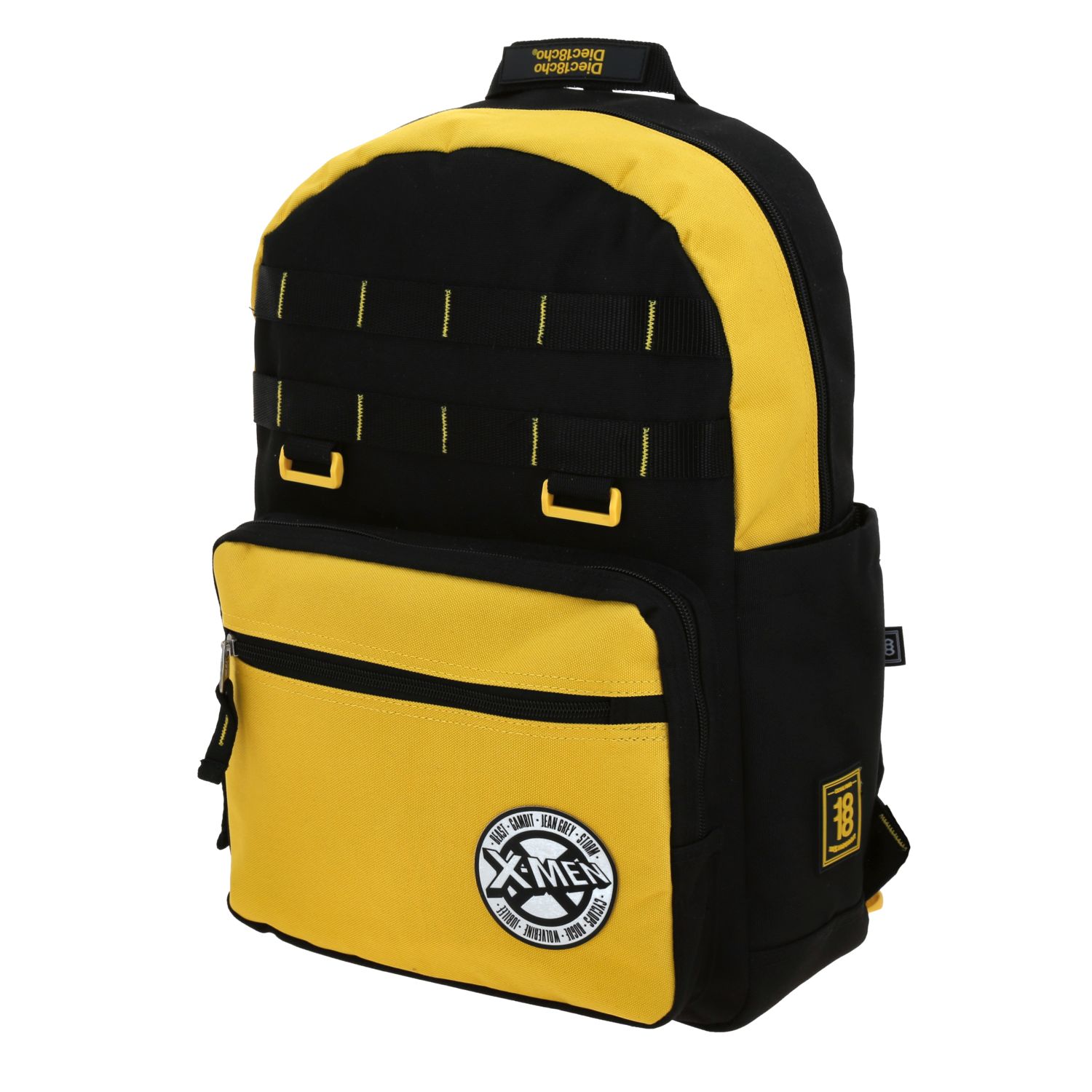 Mochila escolar negra XM by Chenson con diseño moderno y funcional 2