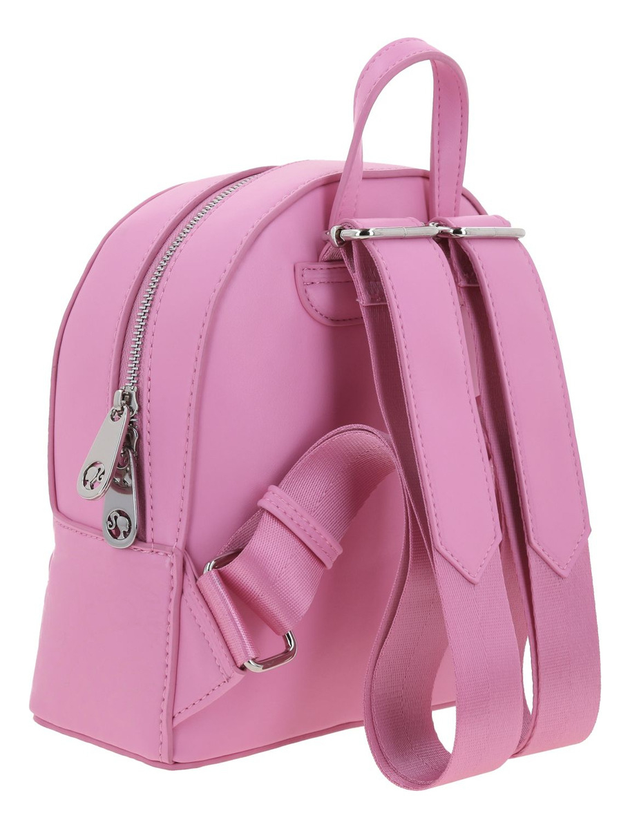 Mochila Backpack Chica Barbie Gorett Patricya Dama Accesorio Color Rosa Diseño De La Tela Liso 4