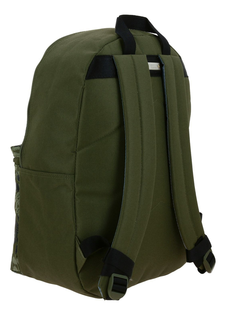 Mochila Chenson 1818 Crazy Colors 1870743-a Color Verde Oscuro 3
