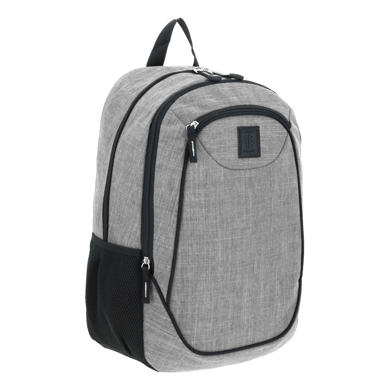 Mochila Chenson 1818 Juvenil Grande Coleccion Basic 1865938-2 Color Gris 4