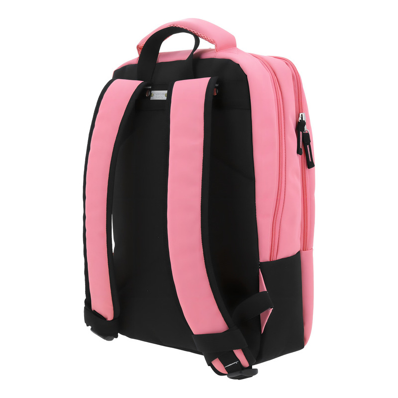 Mochila Chenson 1818 Juvenil Grande Wynn Basic 1865953 Color Rosa Diseño De La Tela Liso 2