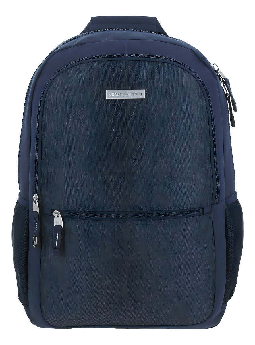 Mochila Chenson Con Porta Laptop 15′ Profesional Adulto Cp65916-9 Color Azul