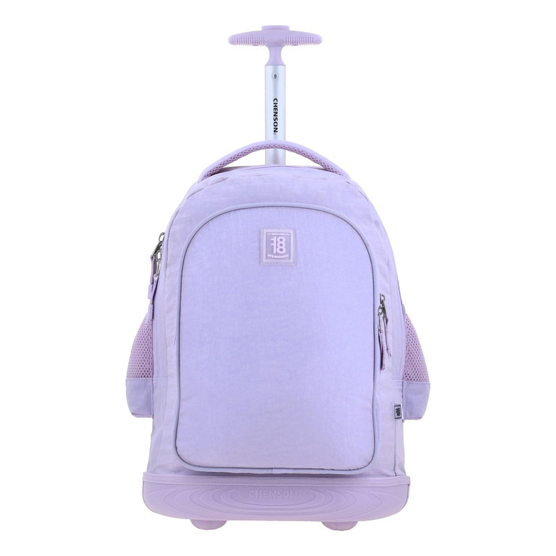 Mochila  Chenson Con Ruedas Color Lila Modelo Zilp 1870145-v
