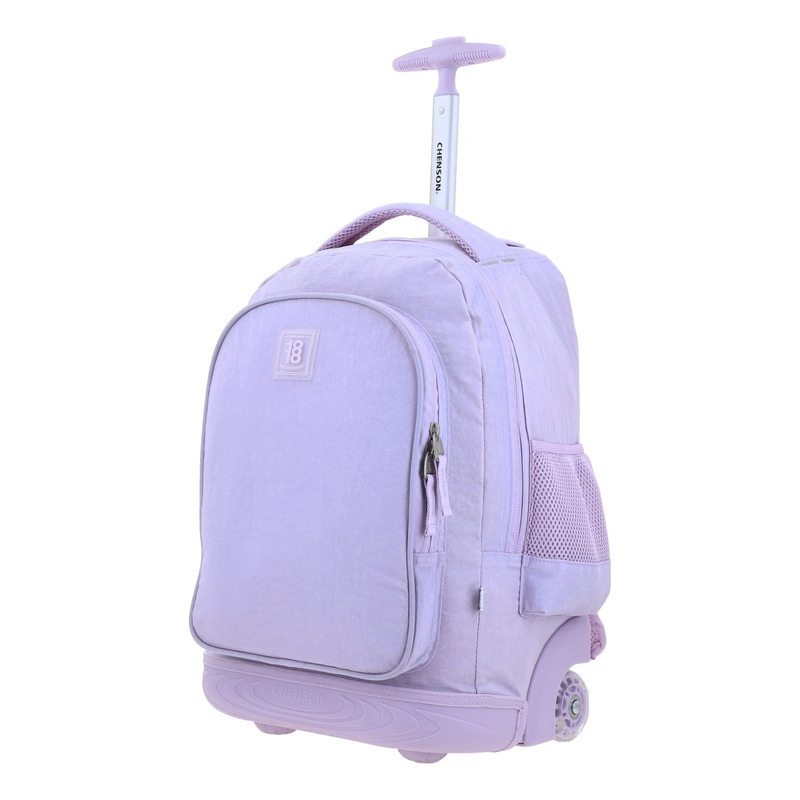 Mochila  Chenson Con Ruedas Color Lila Modelo Zilp 1870145-v 2