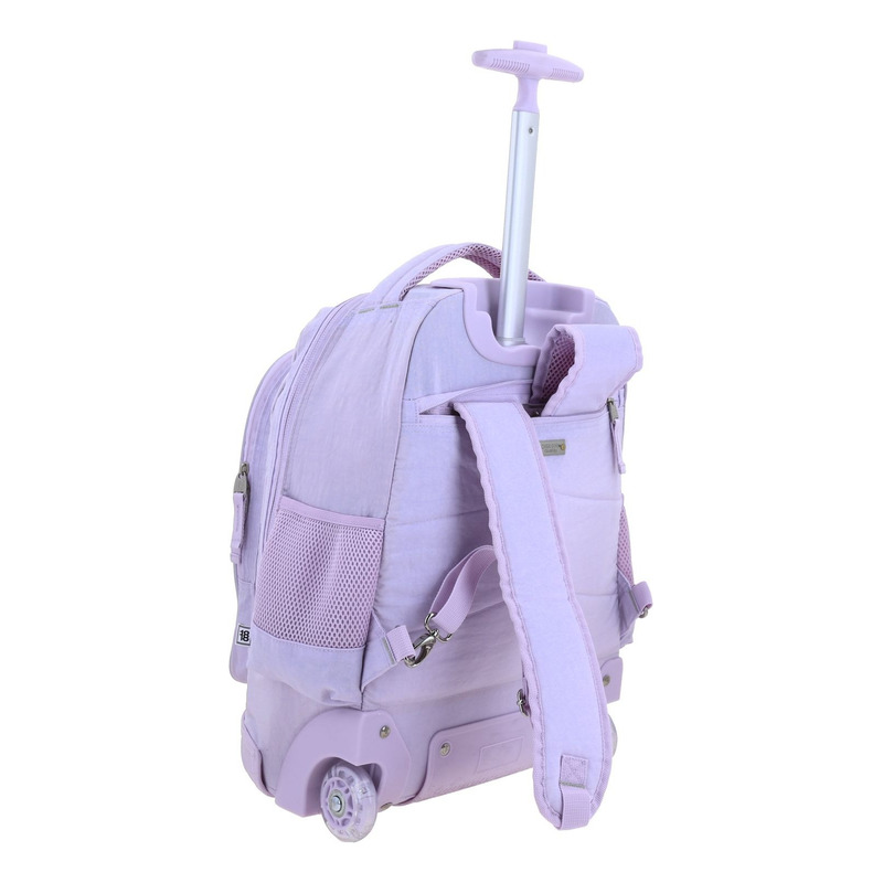 Mochila  Chenson Con Ruedas Color Lila Modelo Zilp 1870145-v 3