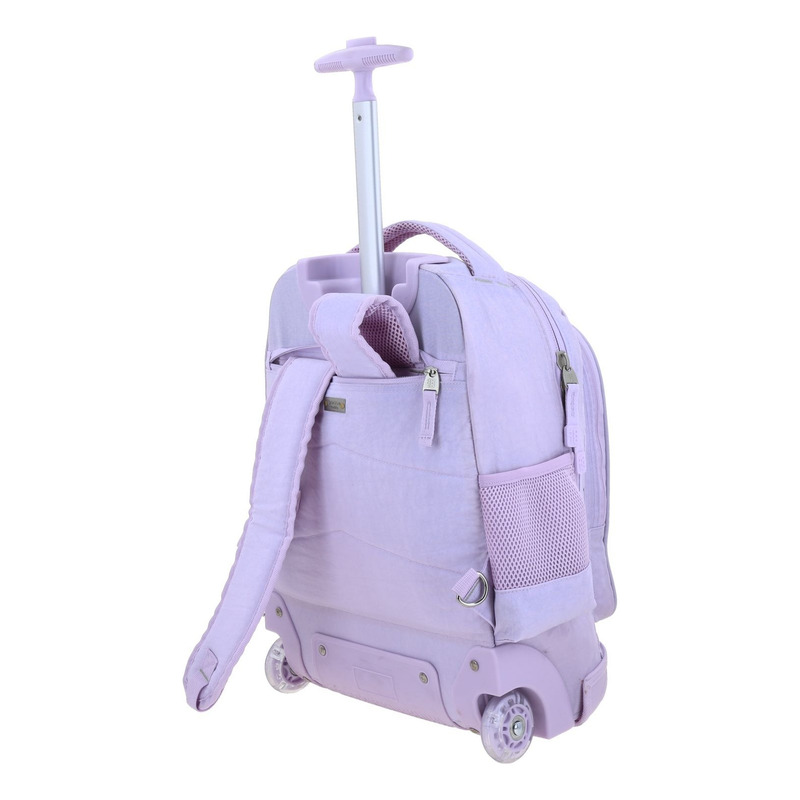 Mochila  Chenson Con Ruedas Color Lila Modelo Zilp 1870145-v 5