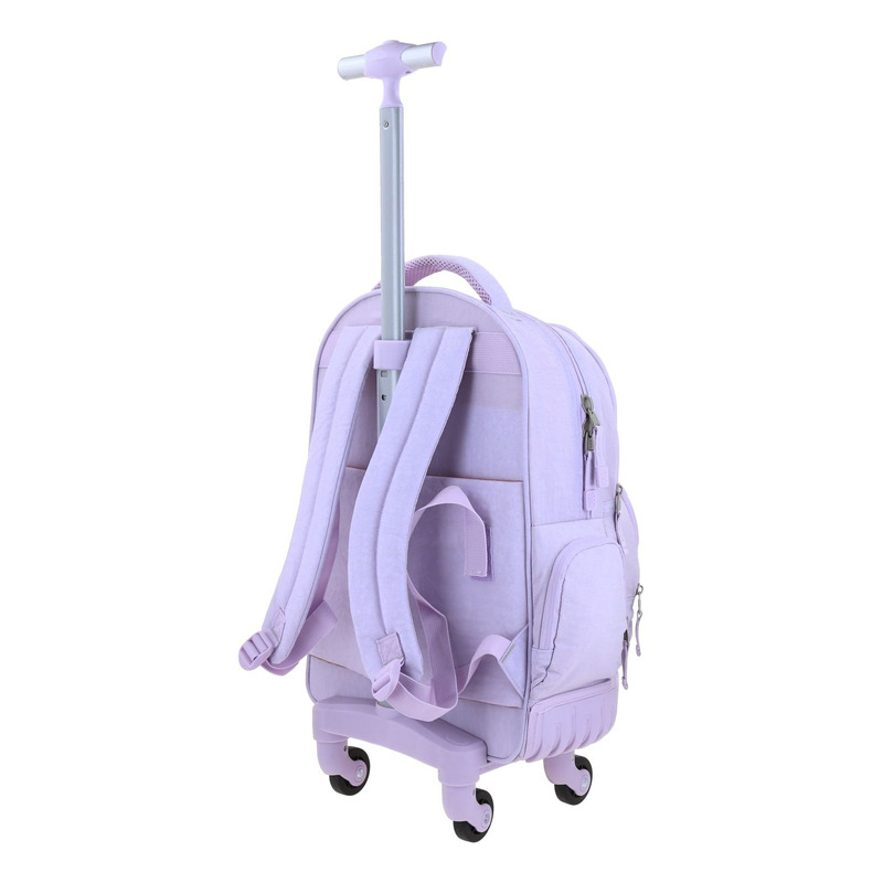 Mochila  Chenson Con Ruedas Color Lila Modelo Zilp 1870146-v 5