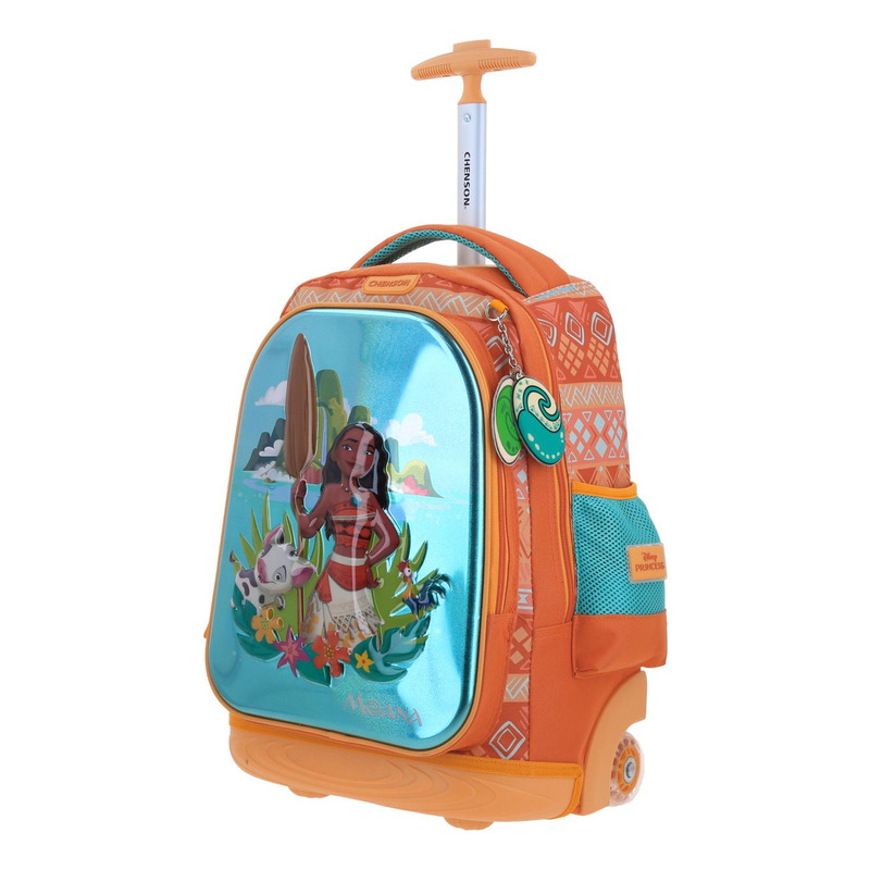 Mochila Chenson Con Ruedas Disney Moana Primaria Mona 2